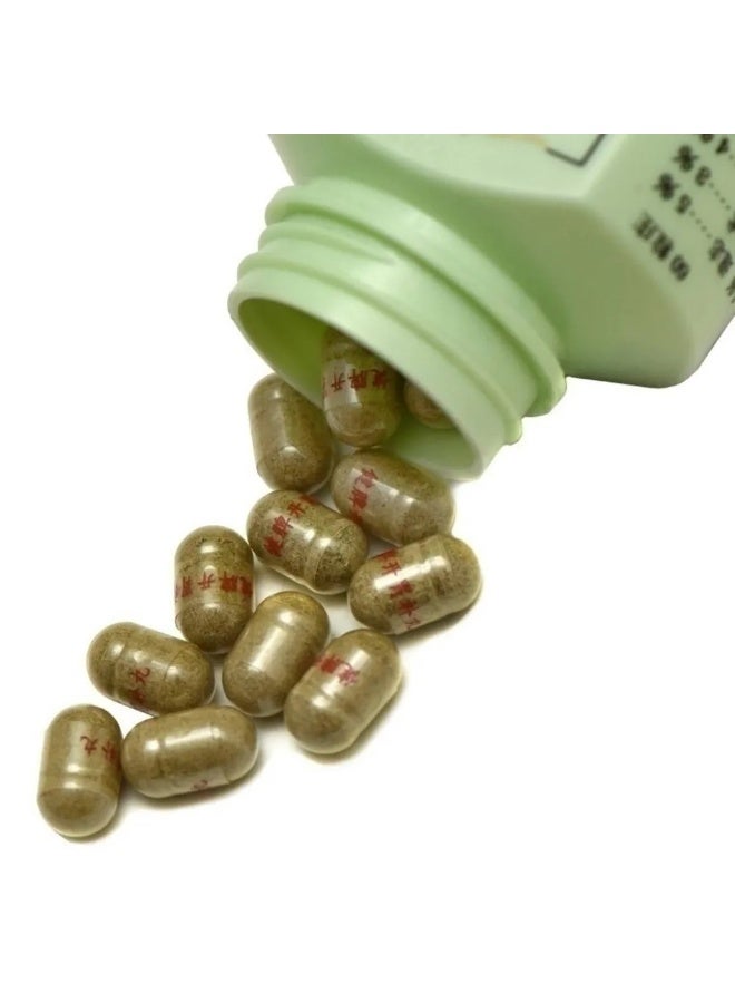 كبسولات الجينسنغ كيانبي بيل العشبية | ملحق الجينسنغ التقليدي | عبوة كبسولات عشبية - Image 2